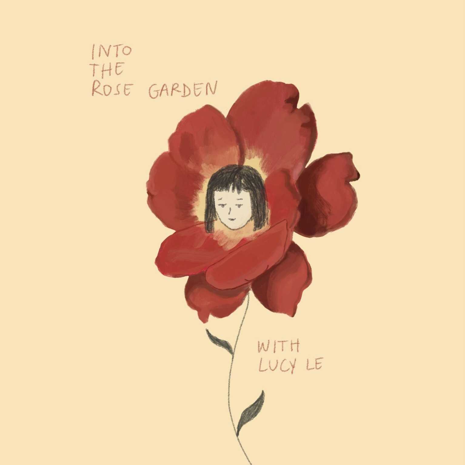 Into the rose garden w/ Lucy Le Logo