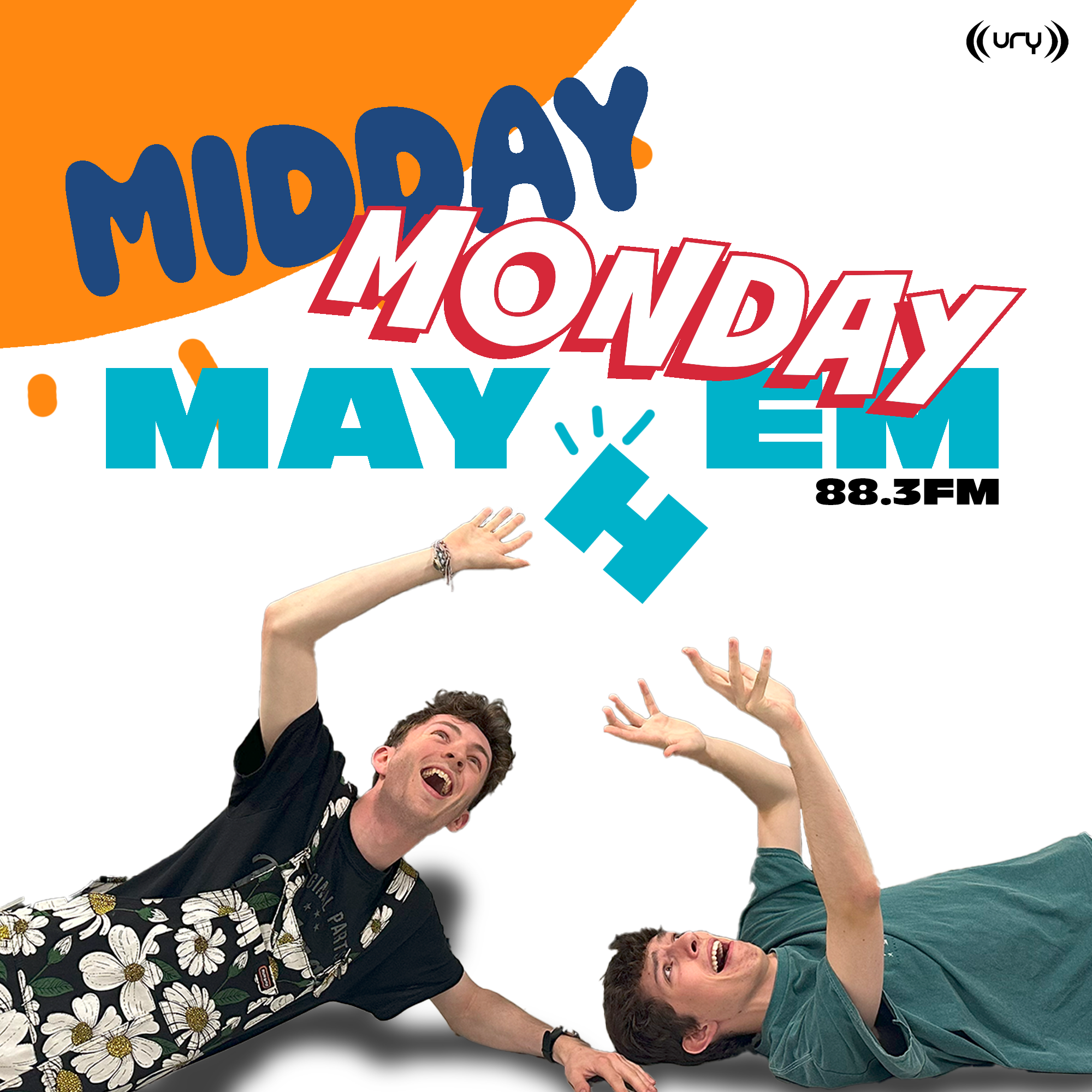 Midday Monday Mayhem With Ned and Ryan Logo