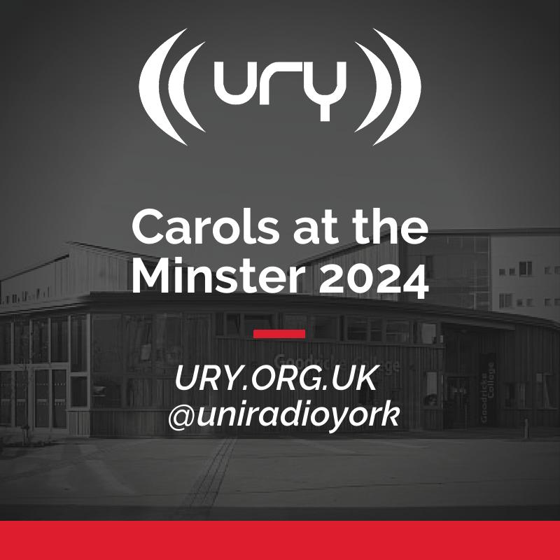 Carols at the Minster 2024 logo.