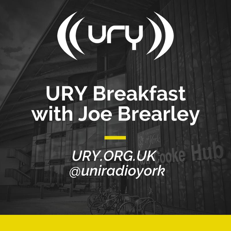 URY Breakfast with Joe Brearley Logo