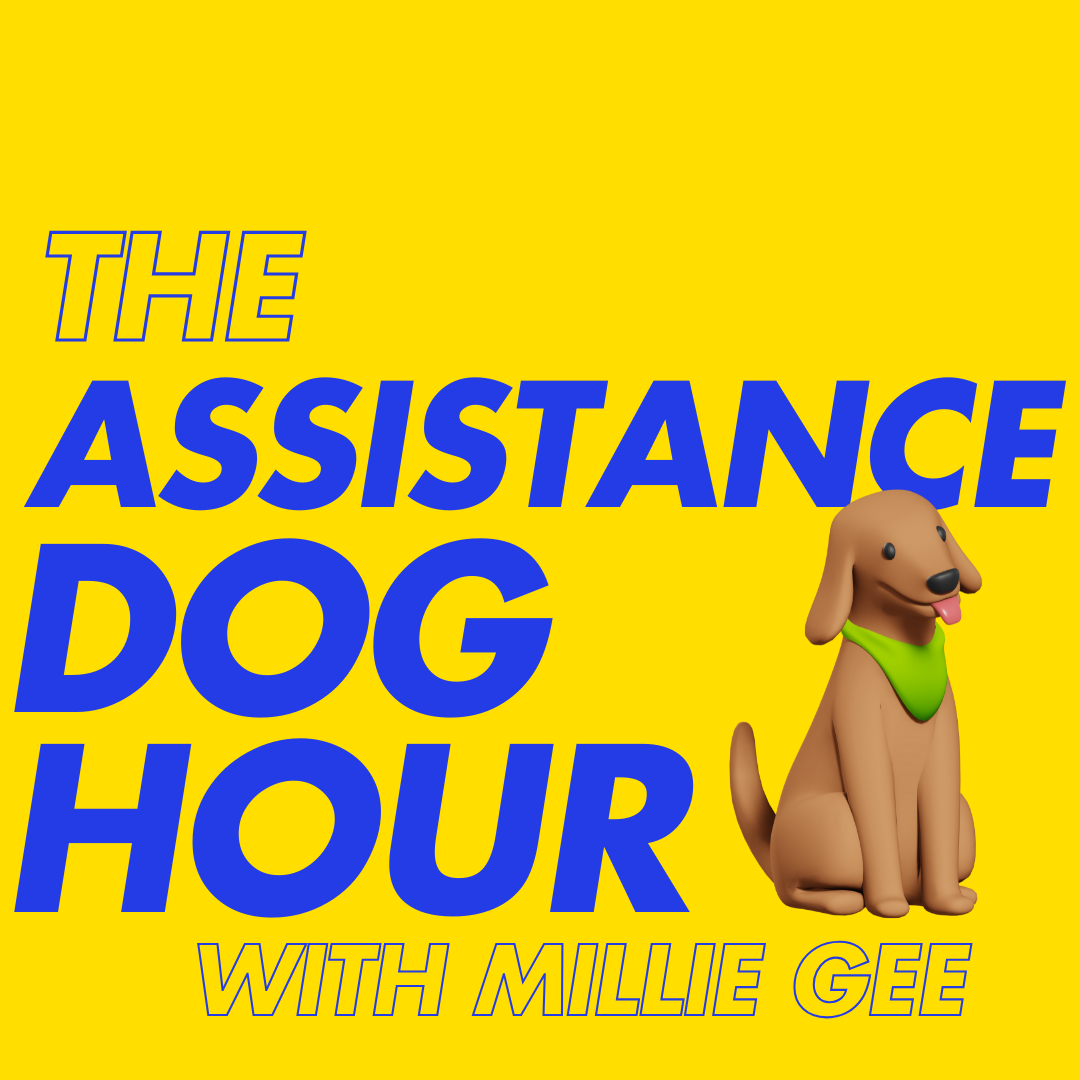 The Assistance Dog Hour with Millie Gee - Pilot logo.