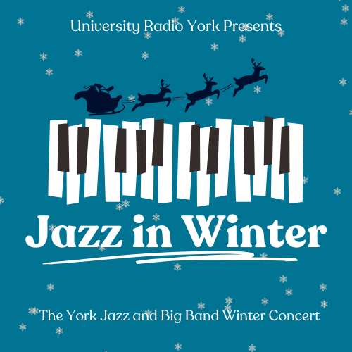 Jazz in Winter: The York Jazz and Big Band Winter Concert logo.