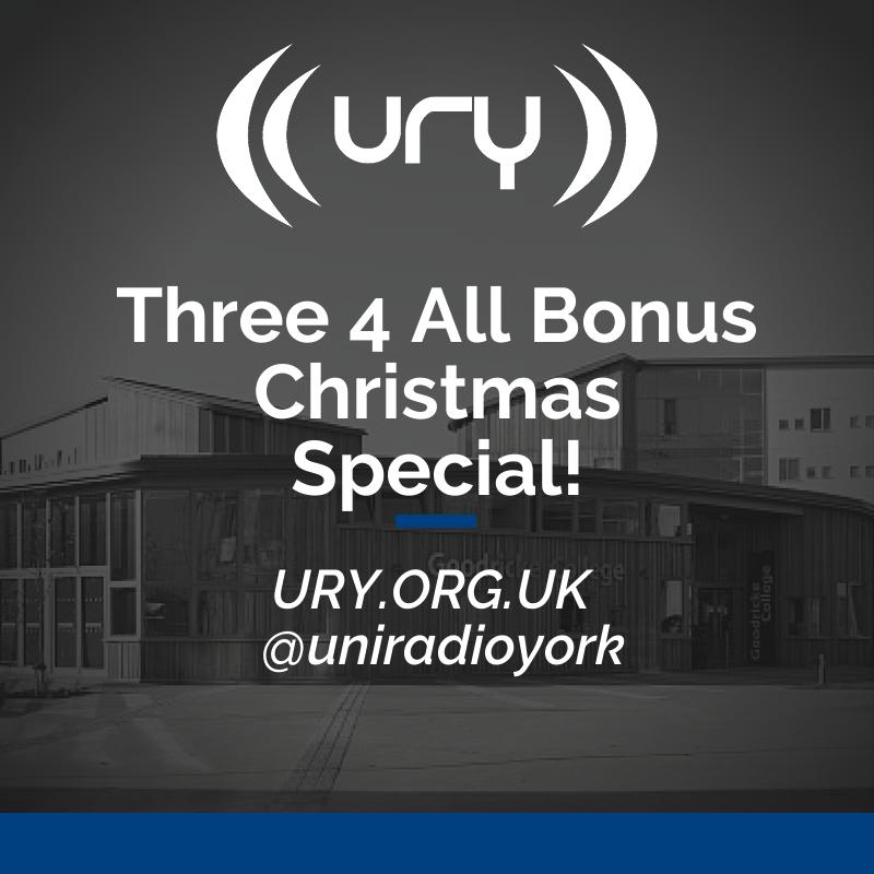 Three 4 All Bonus Christmas Special! Logo