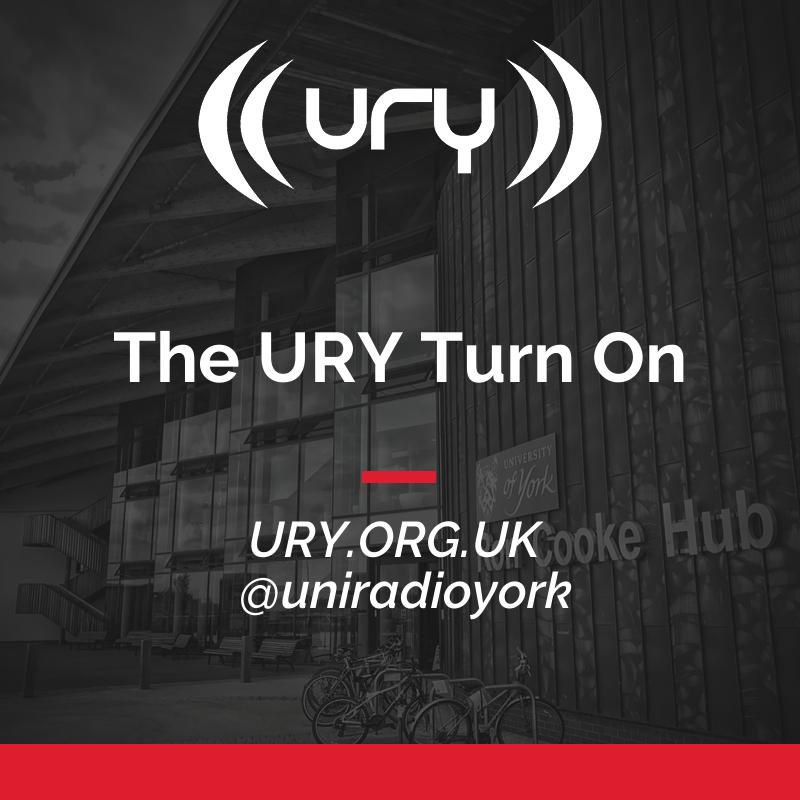 The URY Turn On logo.