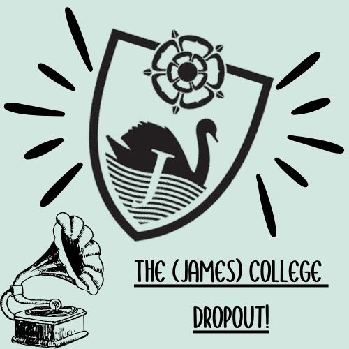 The (James) College Dropout Logo