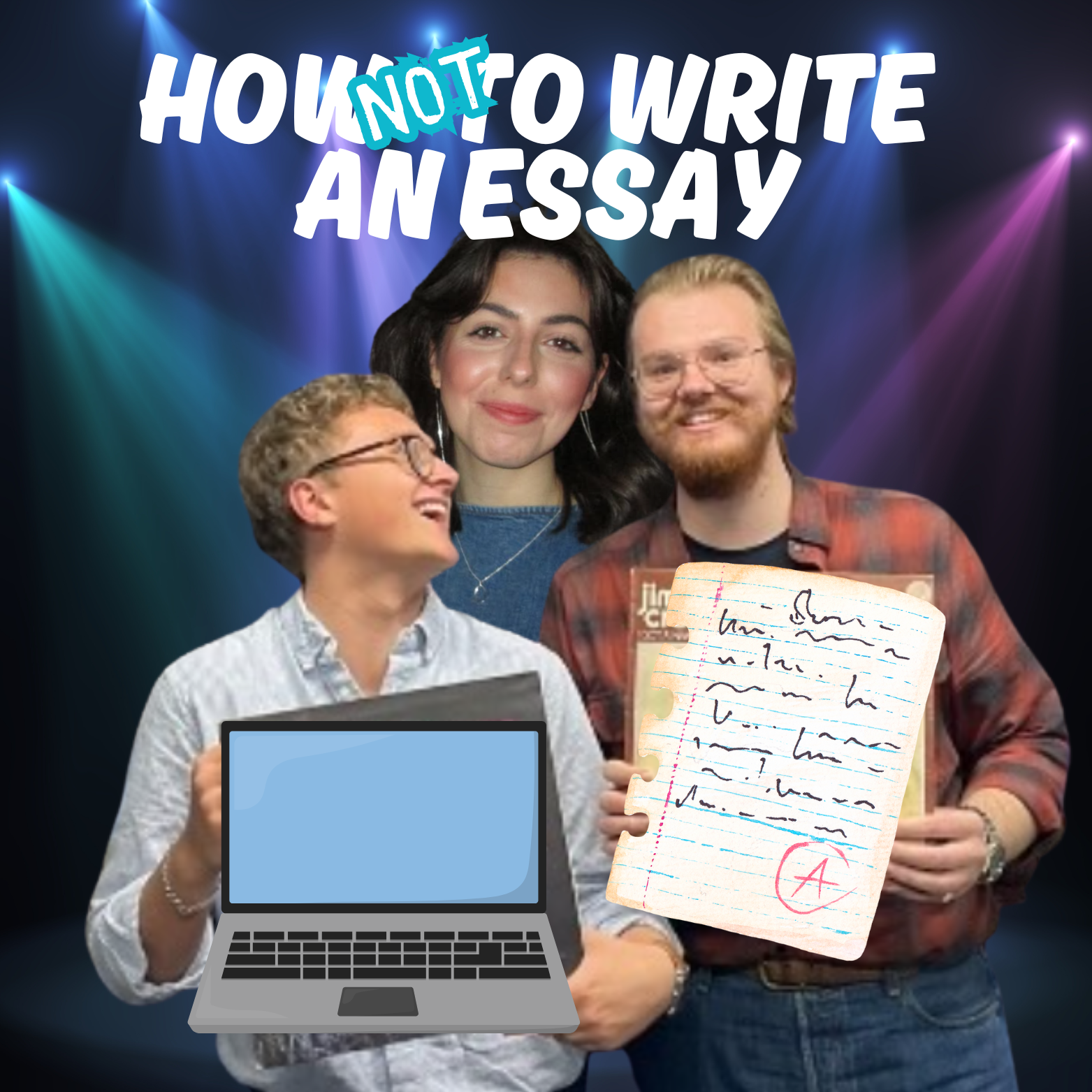 How (not) to Write an Essay with Sarah, Harvey and Tolan Logo