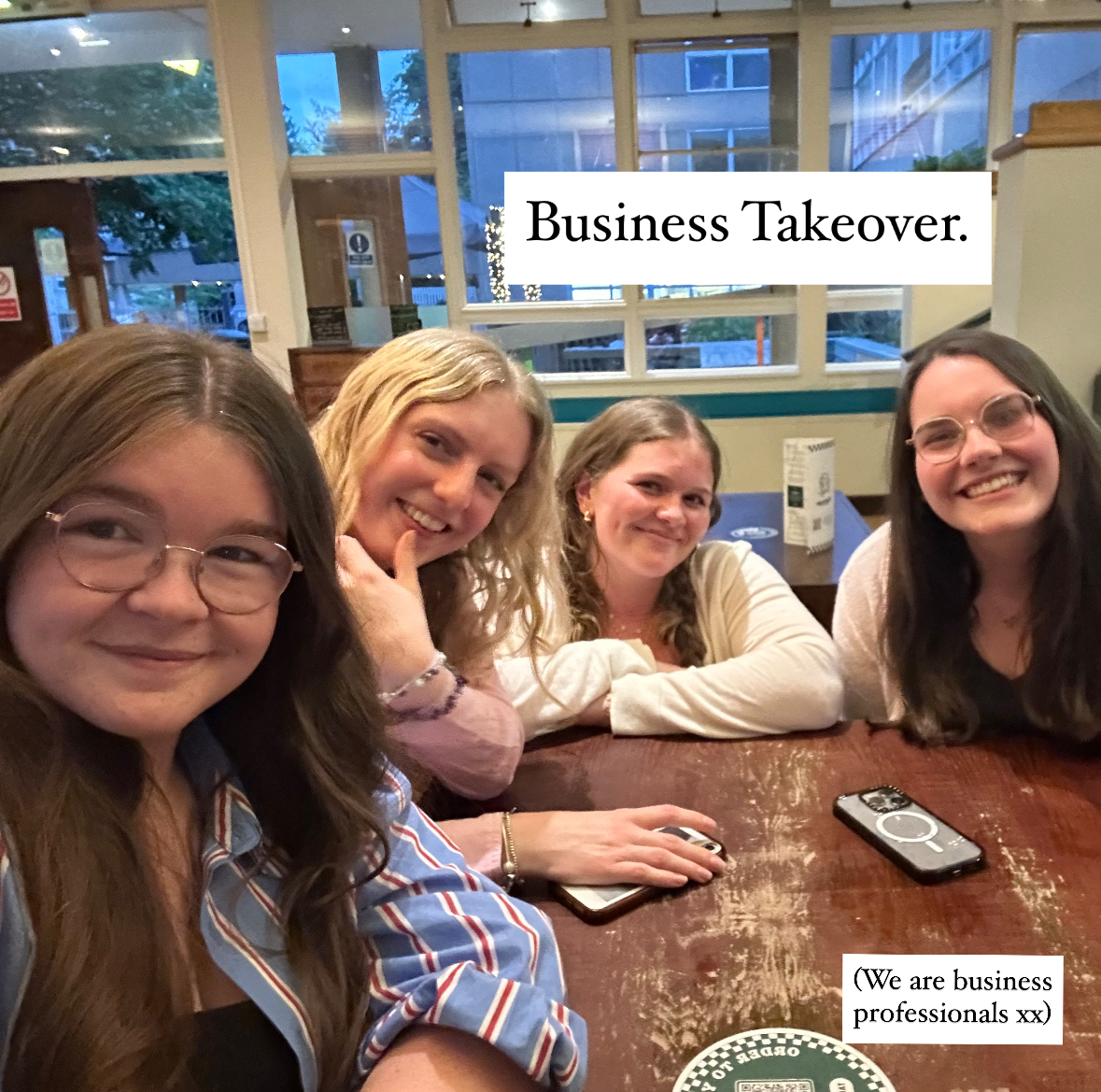 Business Takeover Logo