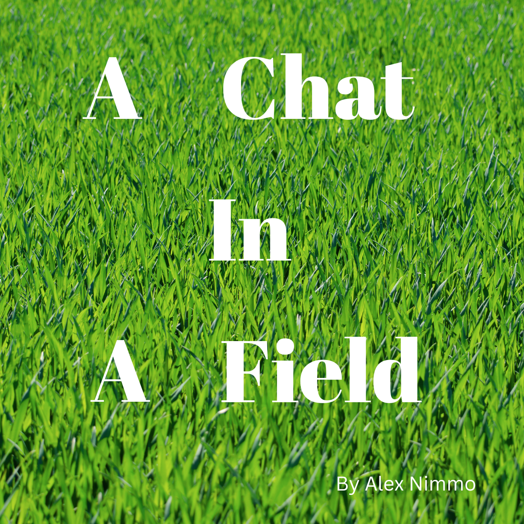 A Chat in a Field logo.