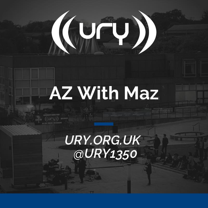 Alumni Shows: AZ With Maz logo.