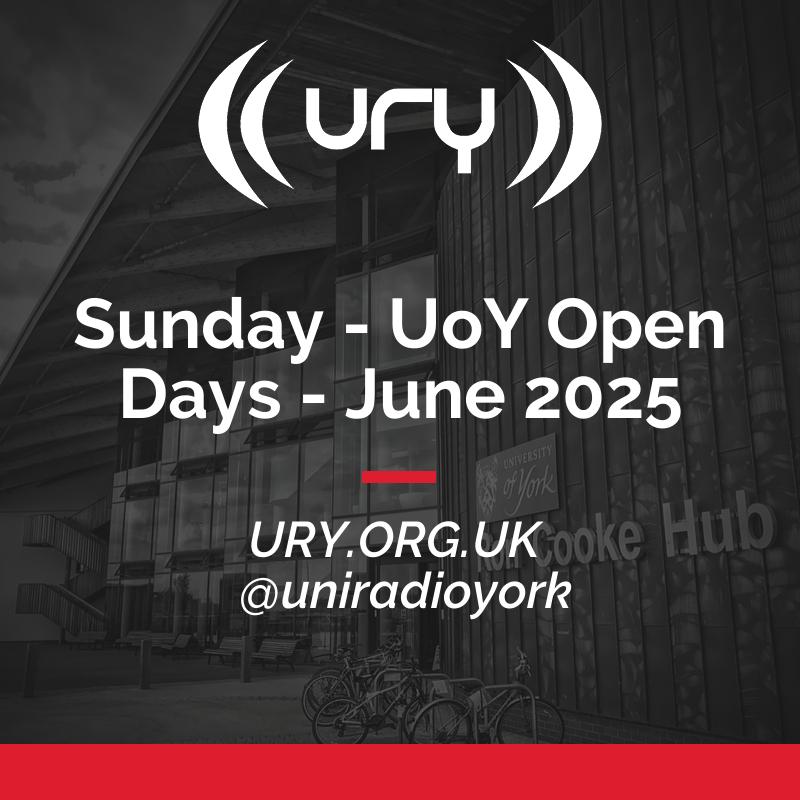 Sunday - UoY Open Days - June 2025 Logo