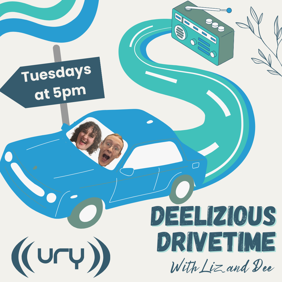 DeeLizious Drivetime logo.