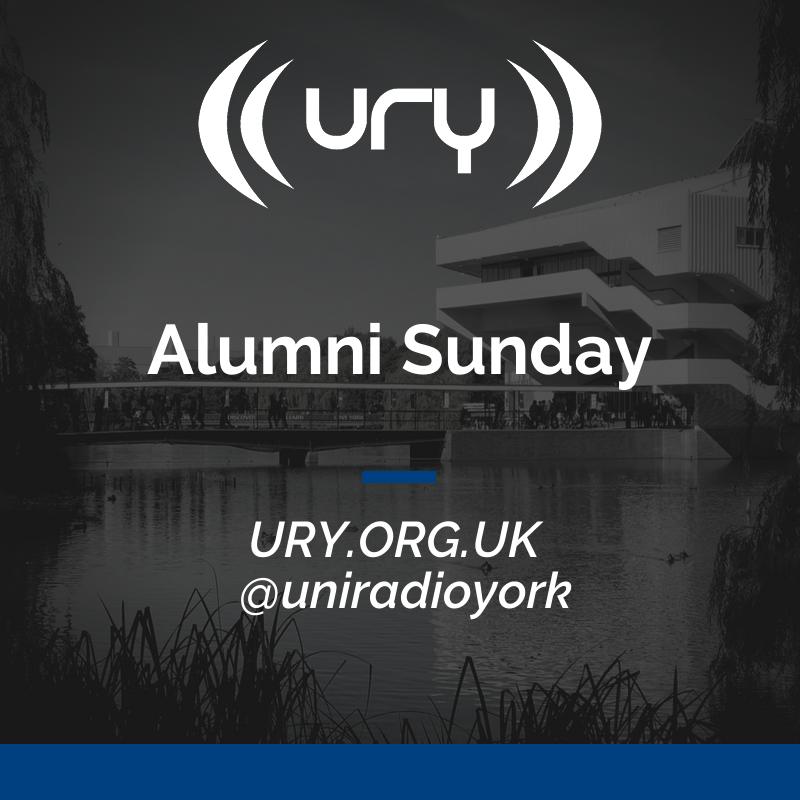 Alumni Sunday logo.