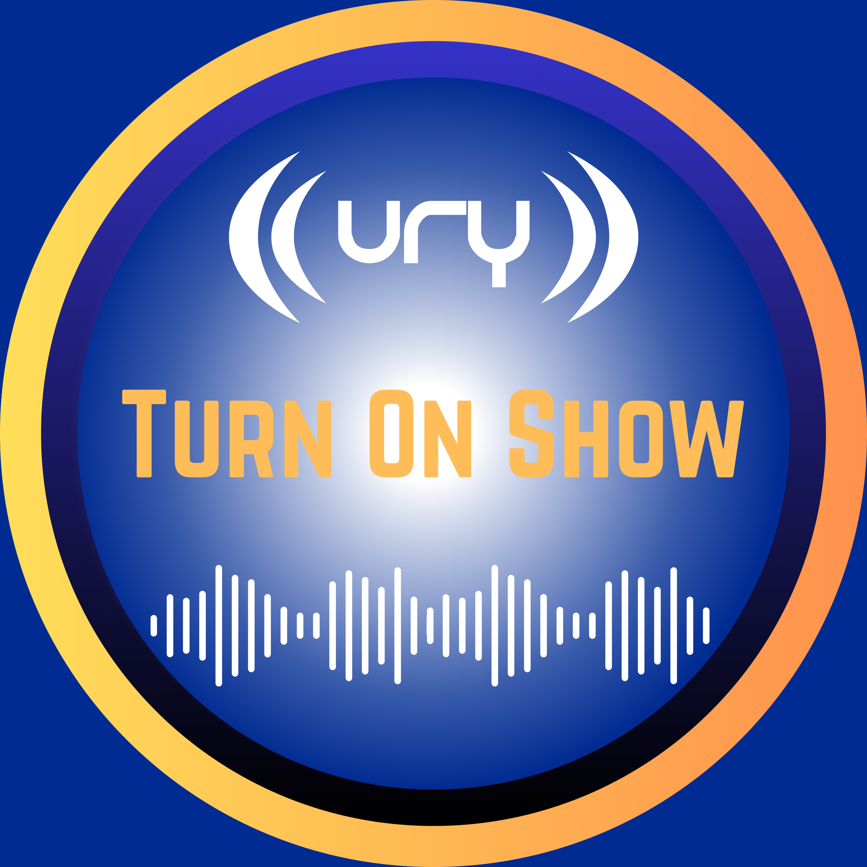 The URY Turn-On Show: Autumn 2025 Logo