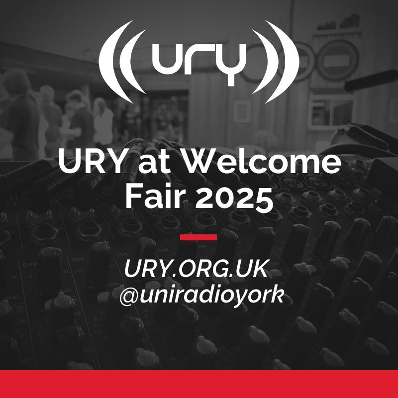 URY at Welcome Fair 2025 logo.