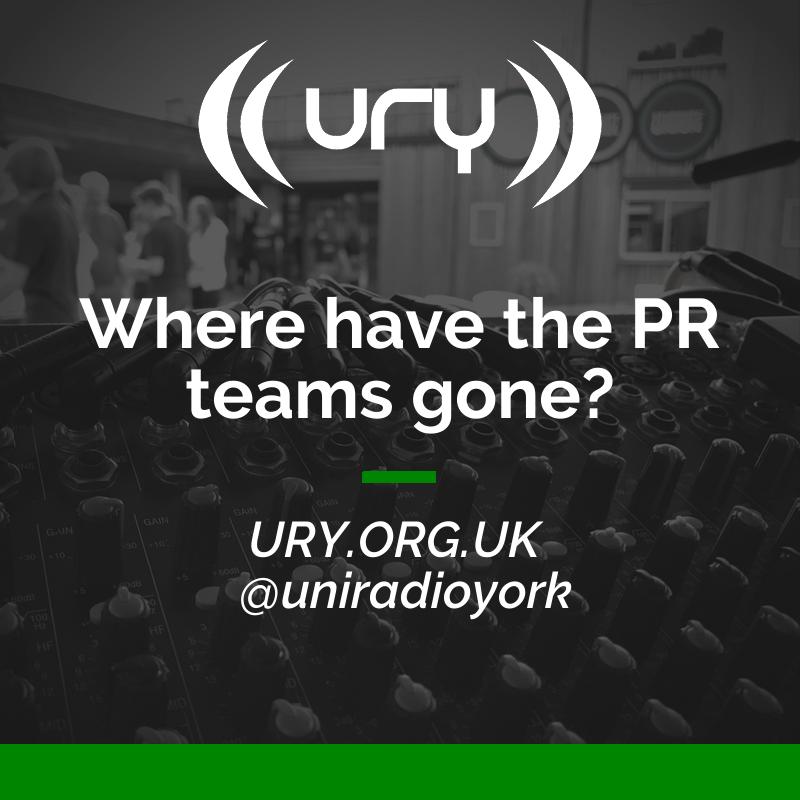 Where have the PR teams gone? Logo