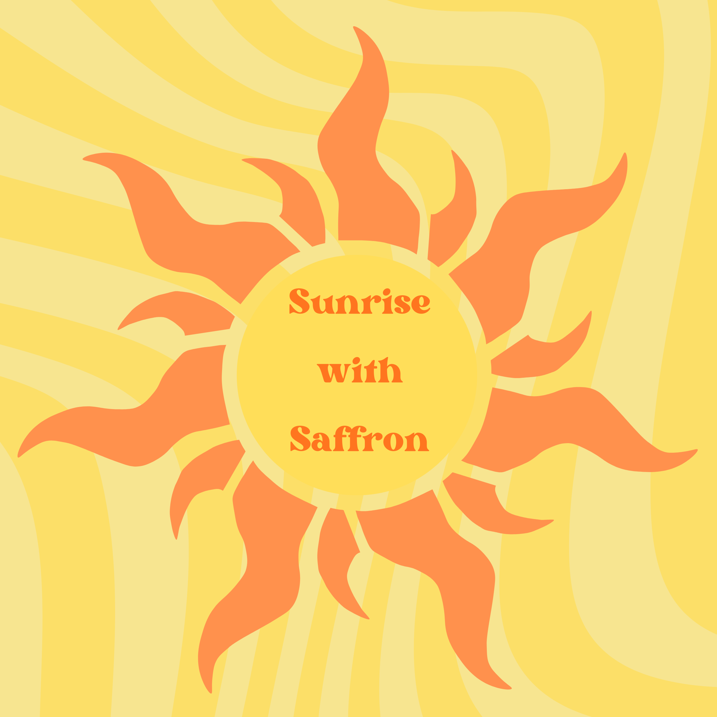 Sunrise with Saffron Logo
