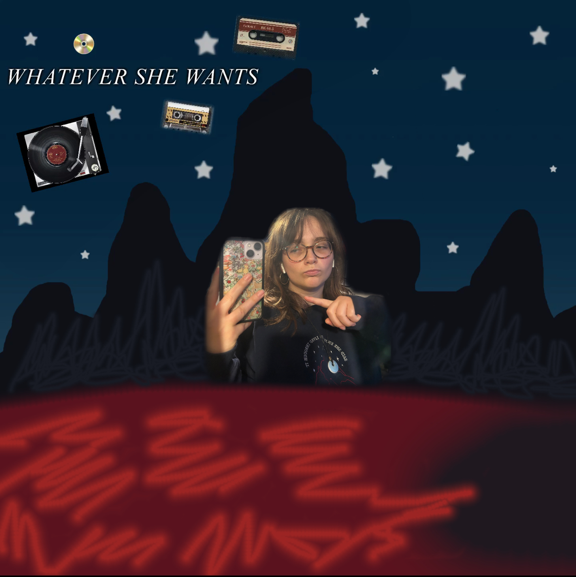 Whatever She Wants logo.