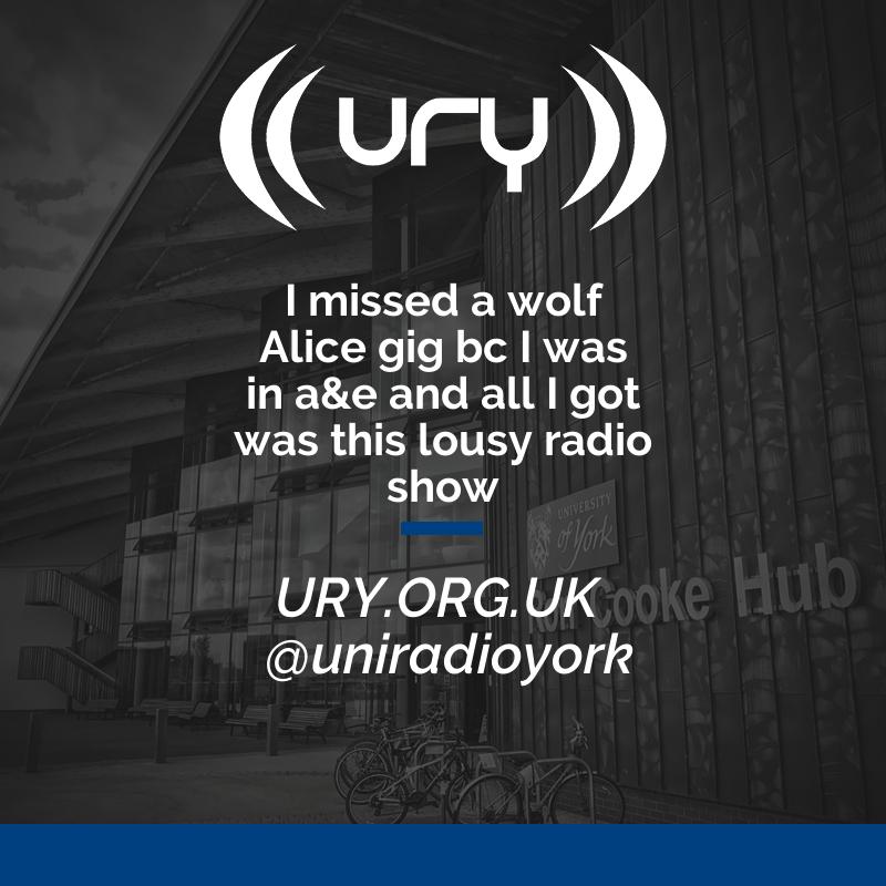I missed a wolf Alice gig bc I was in a&e and all I got was this lousy radio show Logo