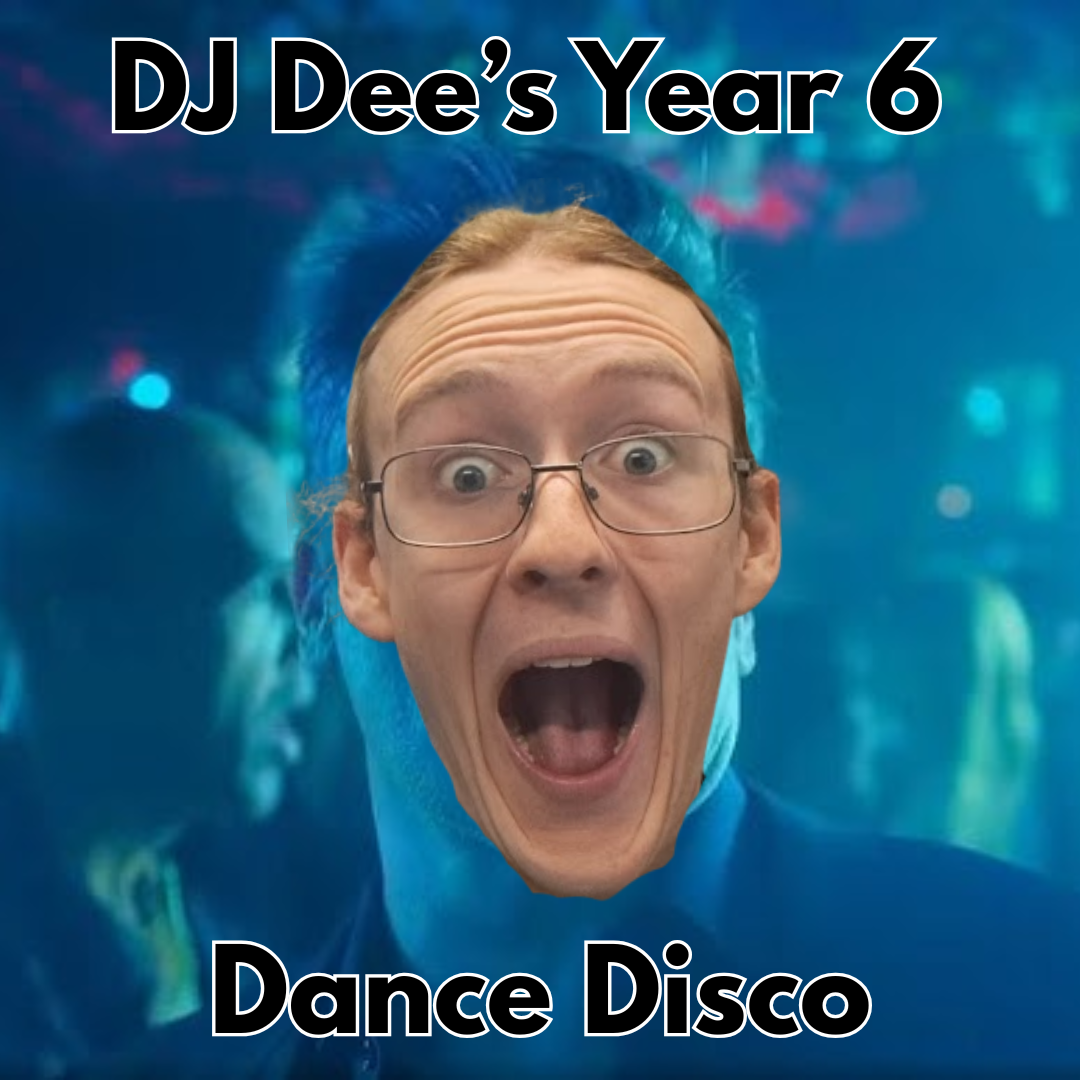 DJ Dee's Year 6 Dance Disco Logo