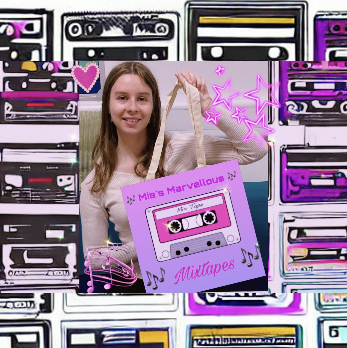 Mia's Marvellous Mixtapes Logo