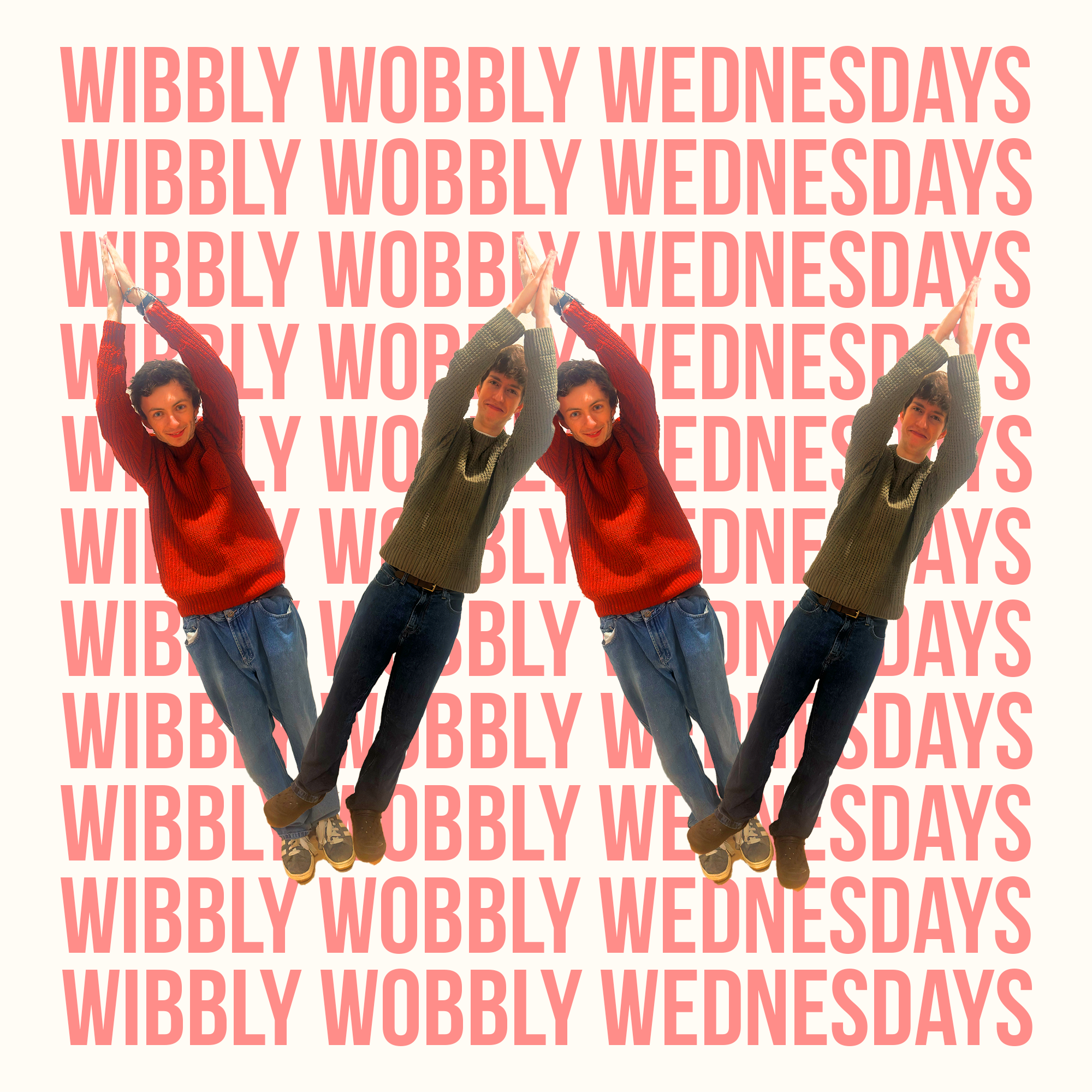 Wibbly Wobbly Wednesdays With Ned and Ryan!!  Logo