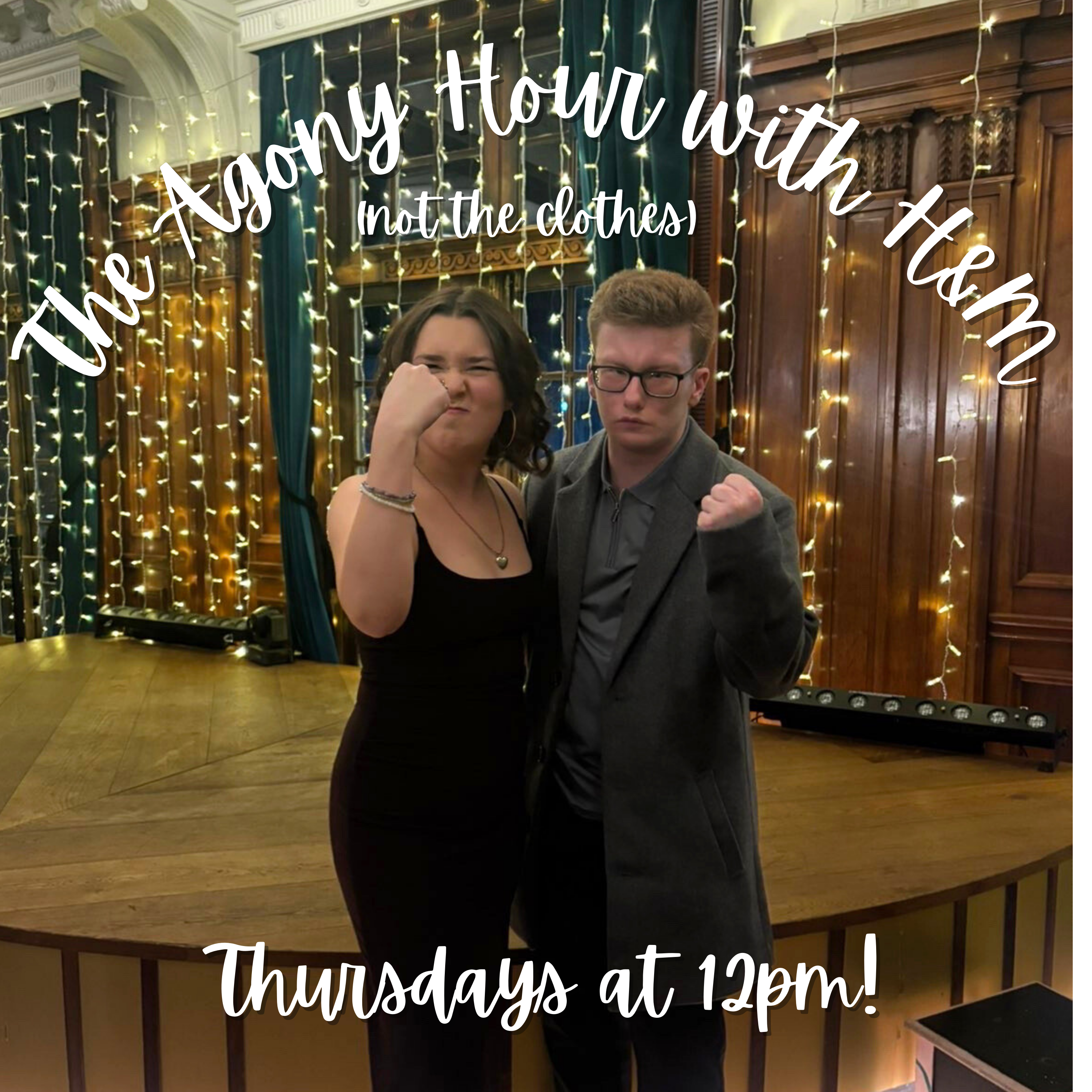 Agony Hour w/ H&M (Not The Clothes) logo.