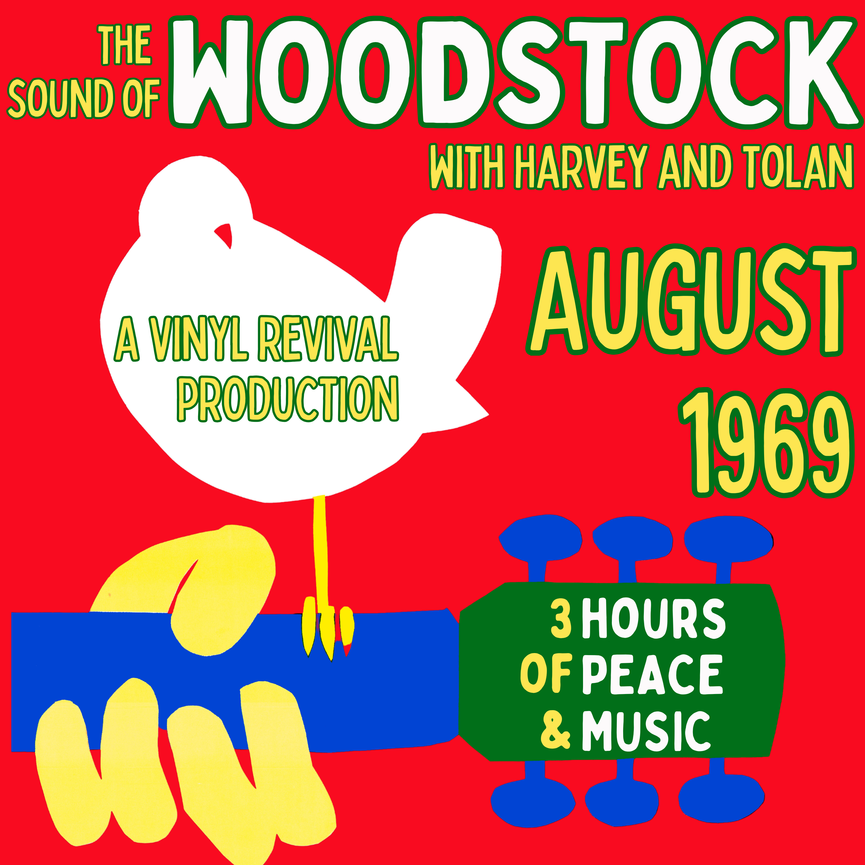 The Sound of Woodstock: Three Hours of Music and Peace 🕊️ Logo