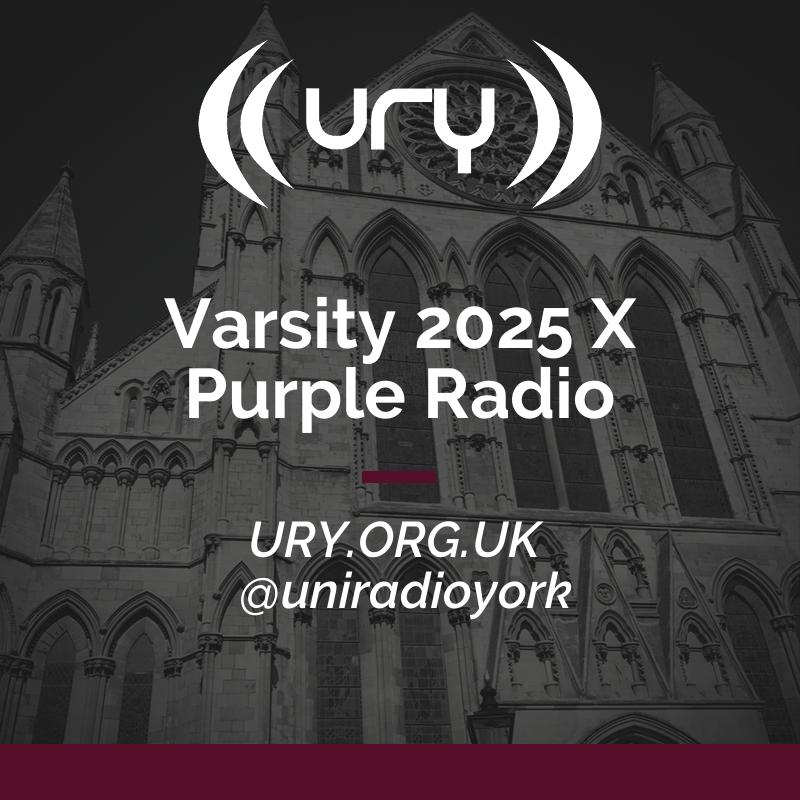 Varsity 2025 X Purple Radio Logo