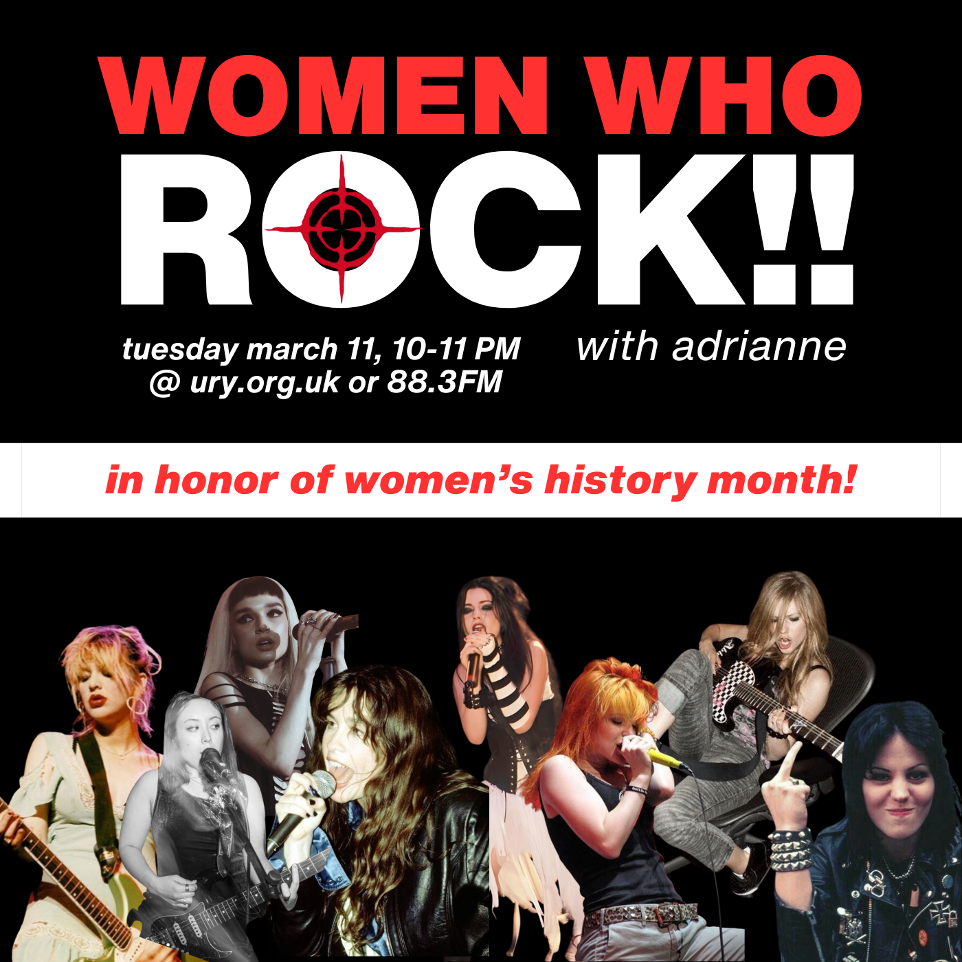 WOMEN WHO ROCK!! Logo