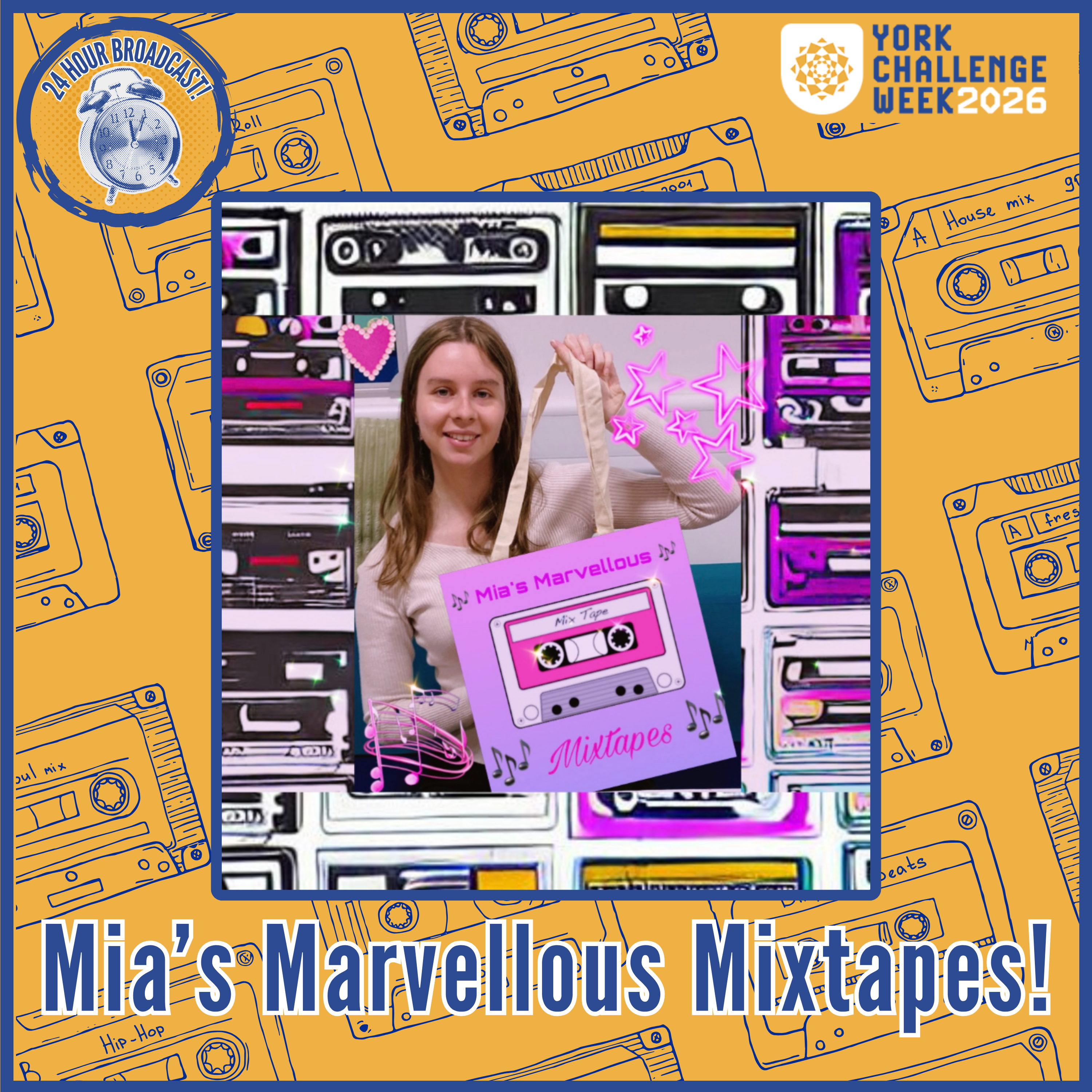 CW24: Mia's Marvellous Mixtape Logo
