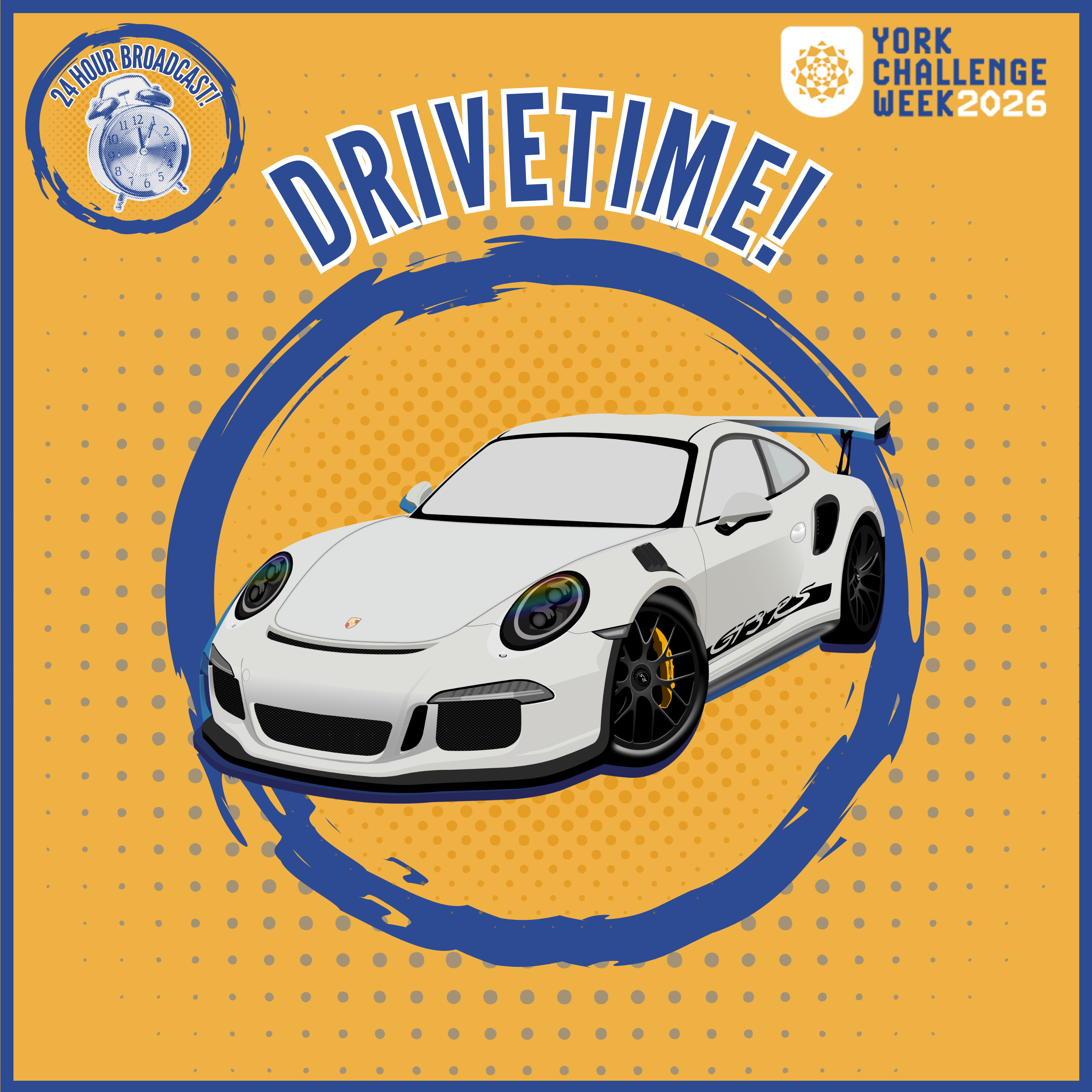 CW24: Drivetime! Logo