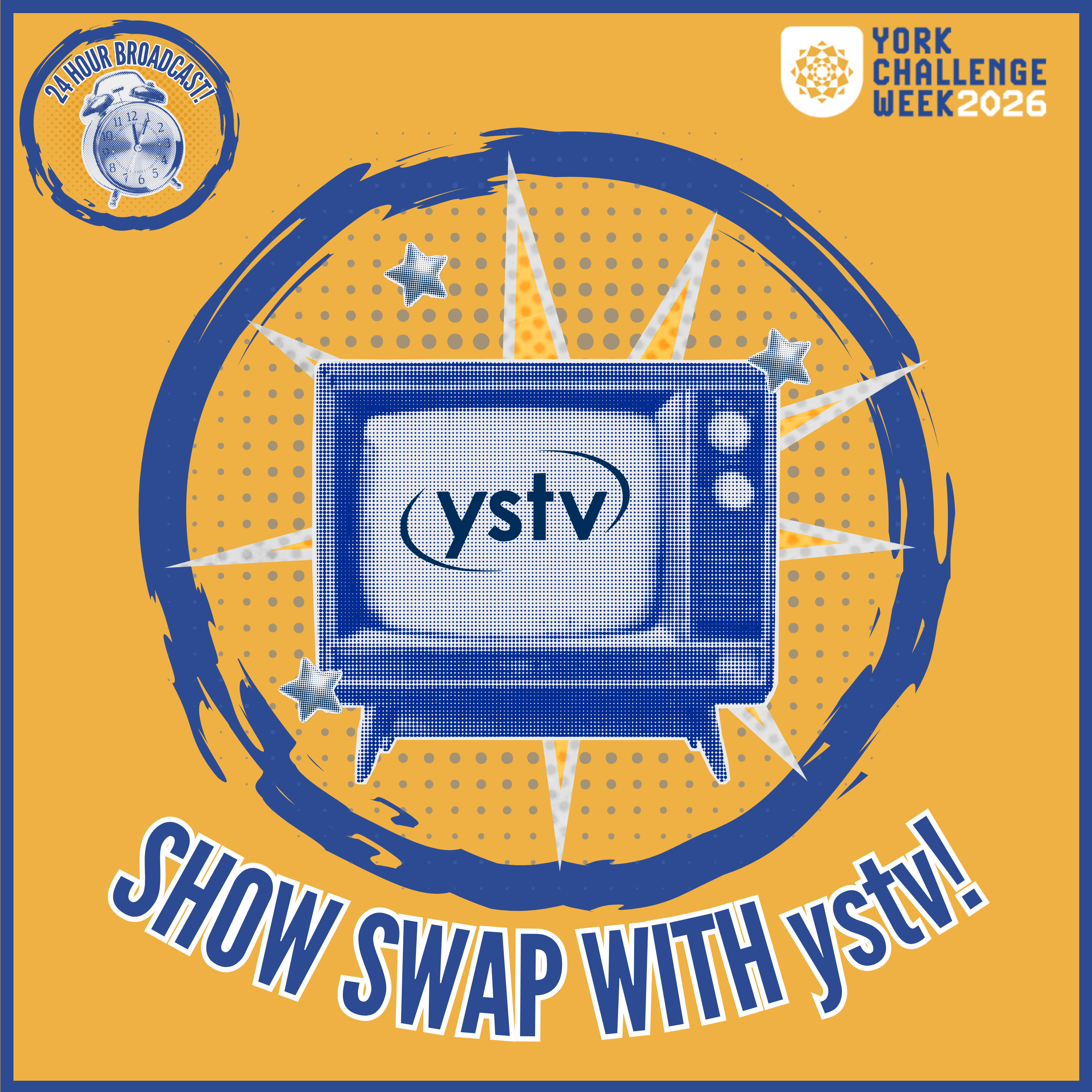 CW24: YSTV Show Swap Logo