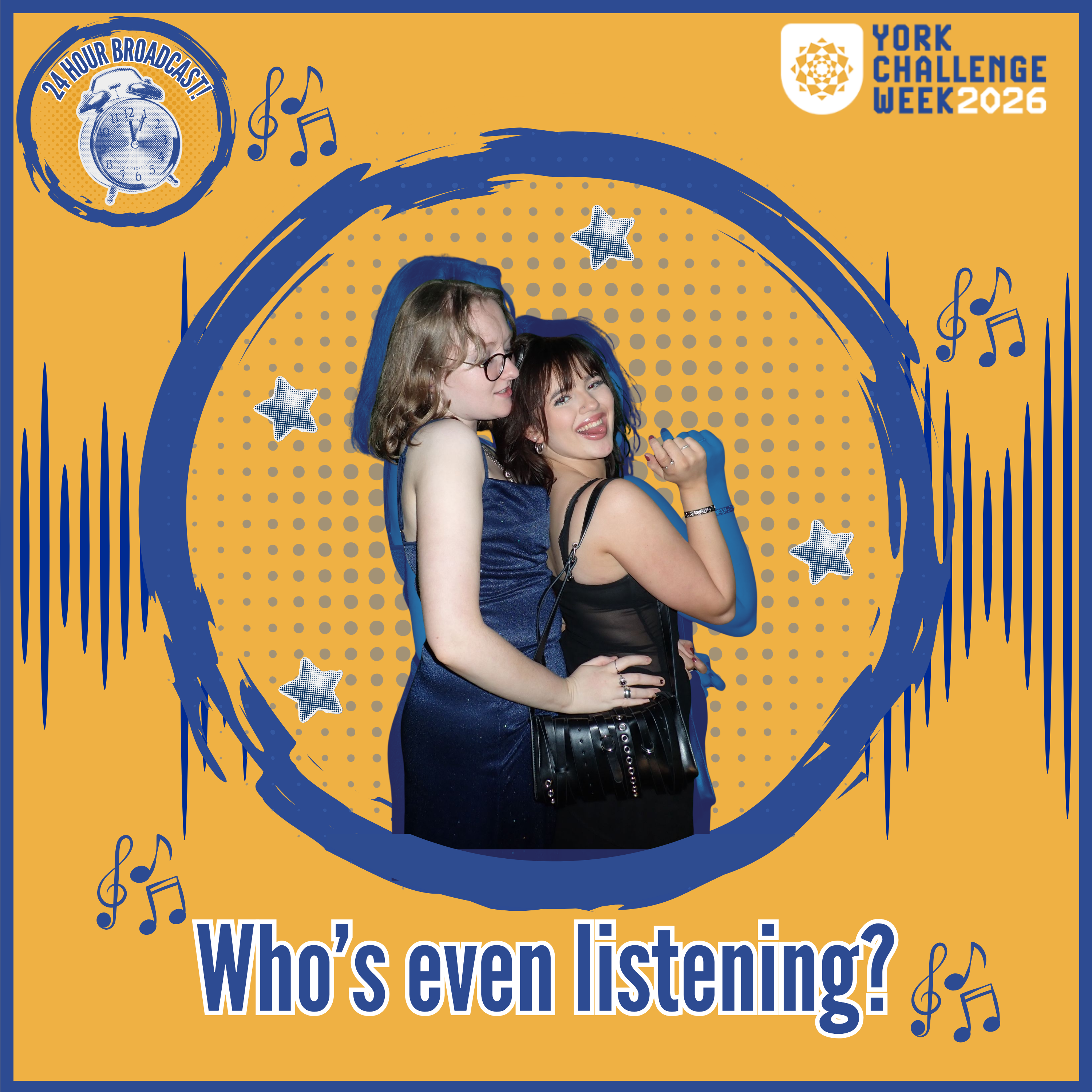 CW24: Who's Even Listening? Logo