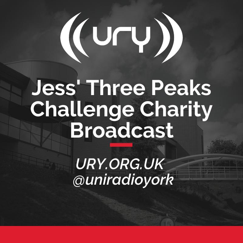 Jess' Three Peaks Challenge Charity Broadcast  Logo