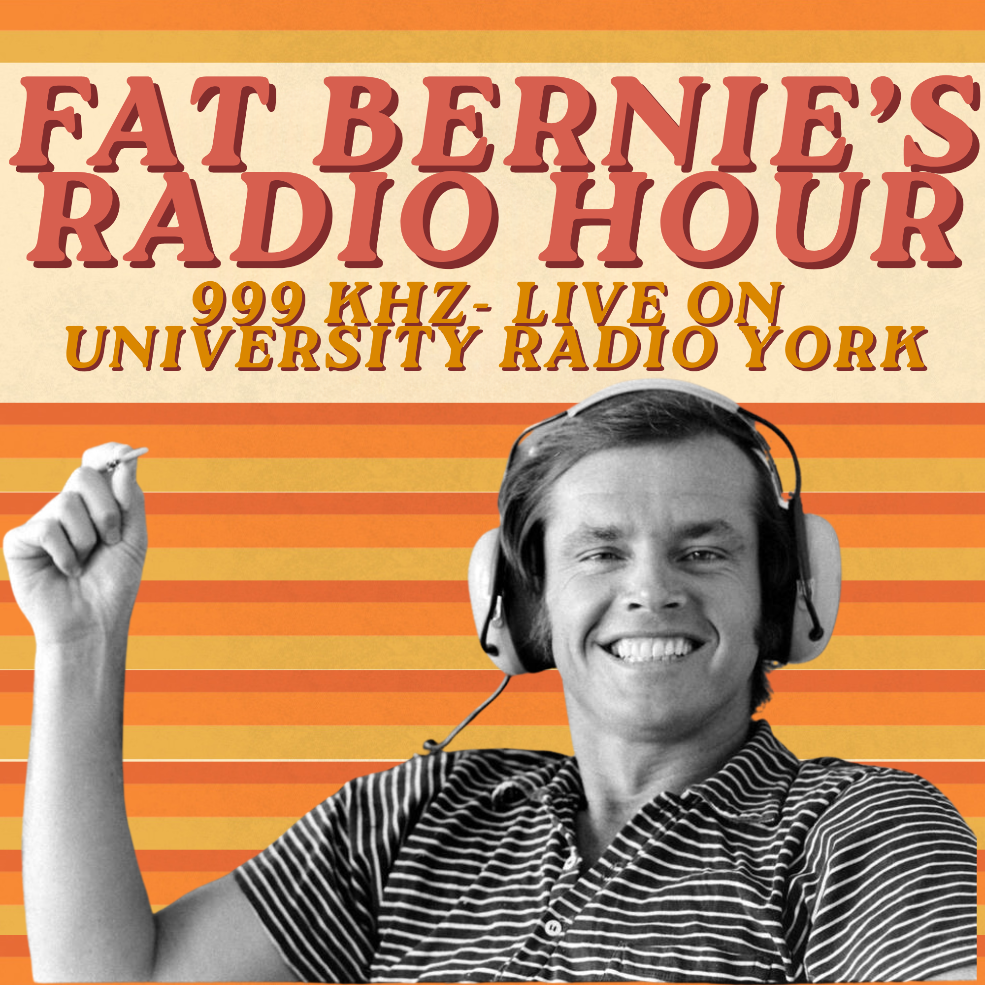 Fat Bernie's Radio Hour! Logo