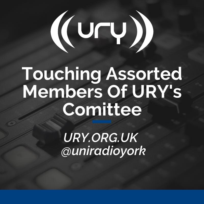 Touching Assorted Members Of URY's Committee Logo