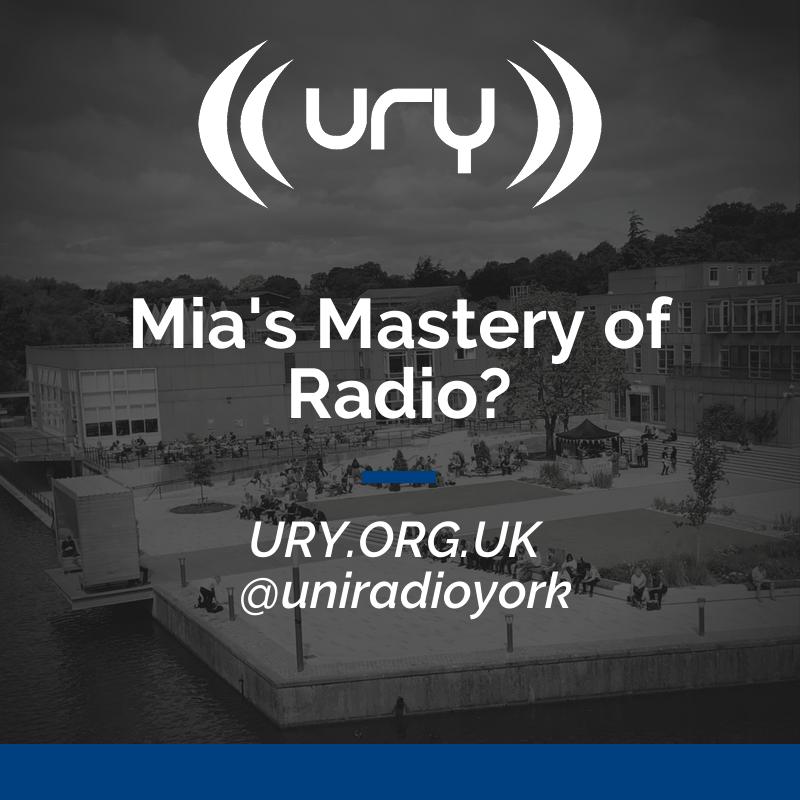 Mia's Mastery of Radio? Logo
