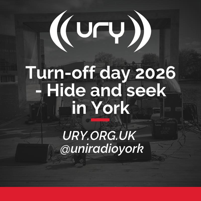 Turn-off day 2026 - Hide and seek in York Logo