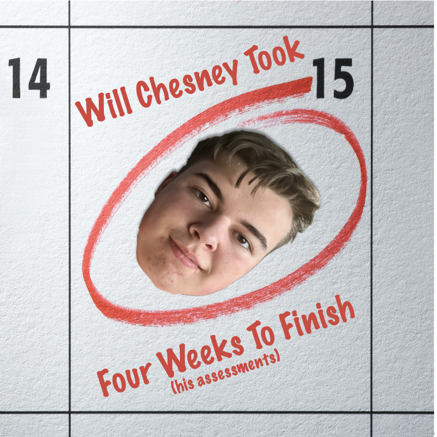 Will Chesney Took Four Weeks To Finish Logo