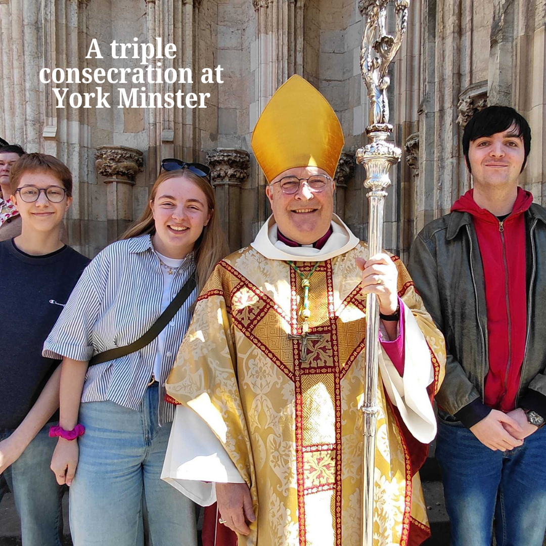 URY News: A triple consecration at York Minster - What does it mean? logo.