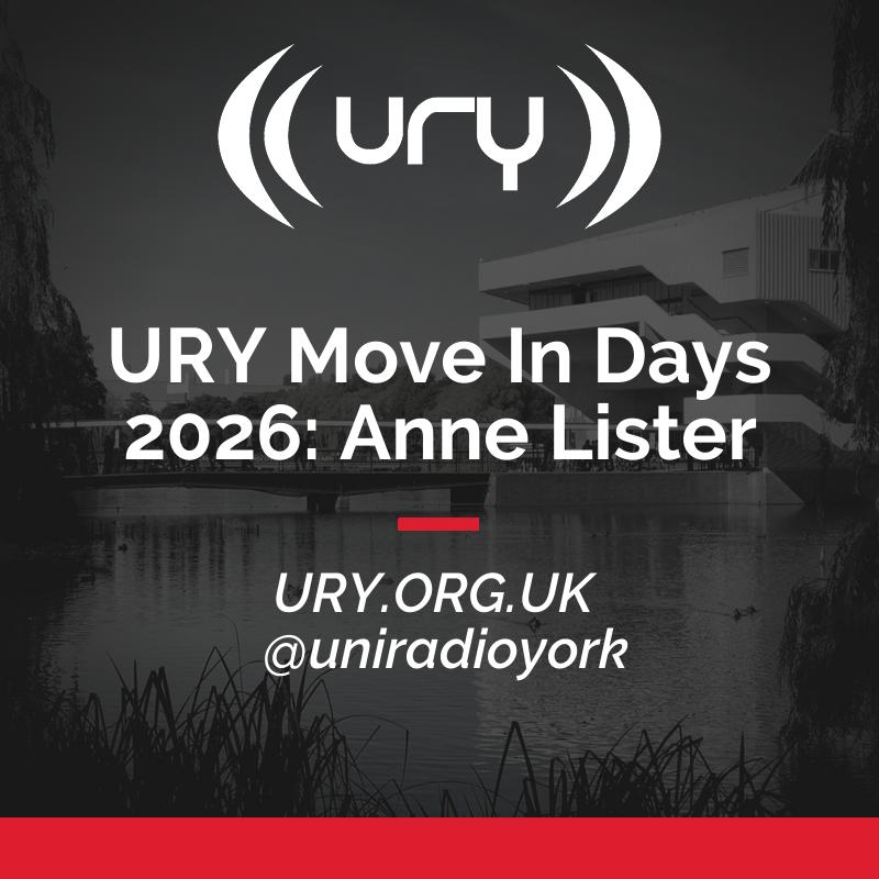 URY Move In Days 2026: Anne Lister Logo