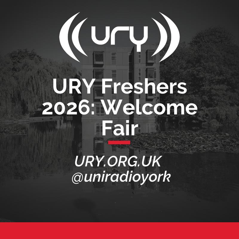 URY Freshers 2026: Welcome Fair logo.