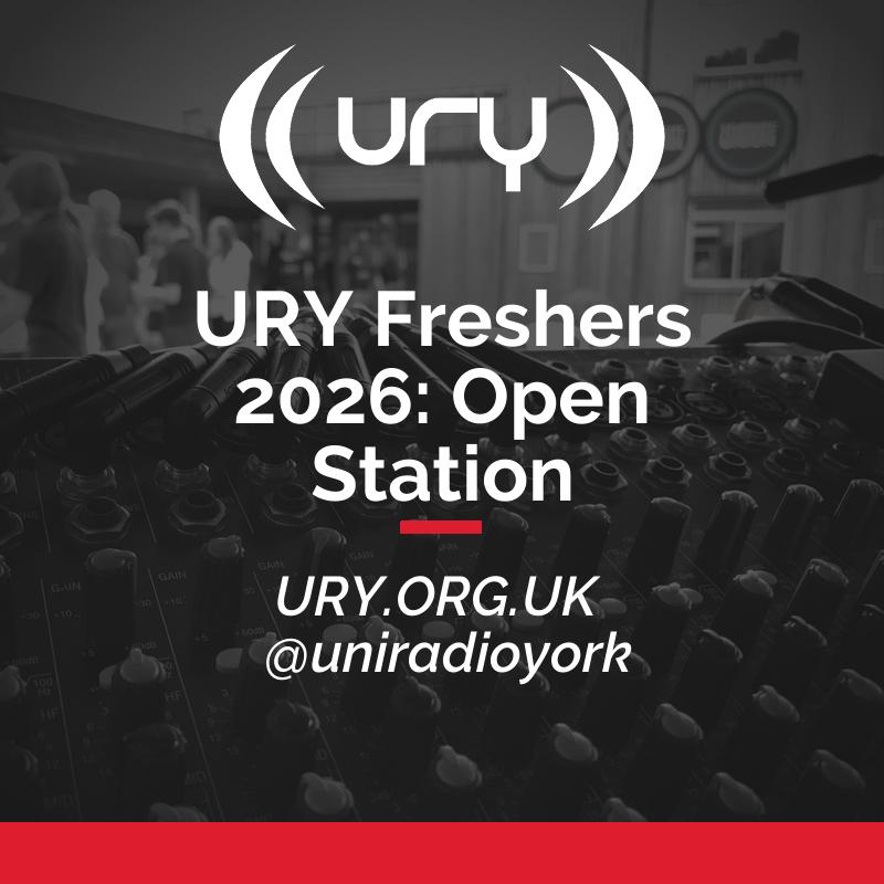 URY Freshers 2026: Open Station logo.