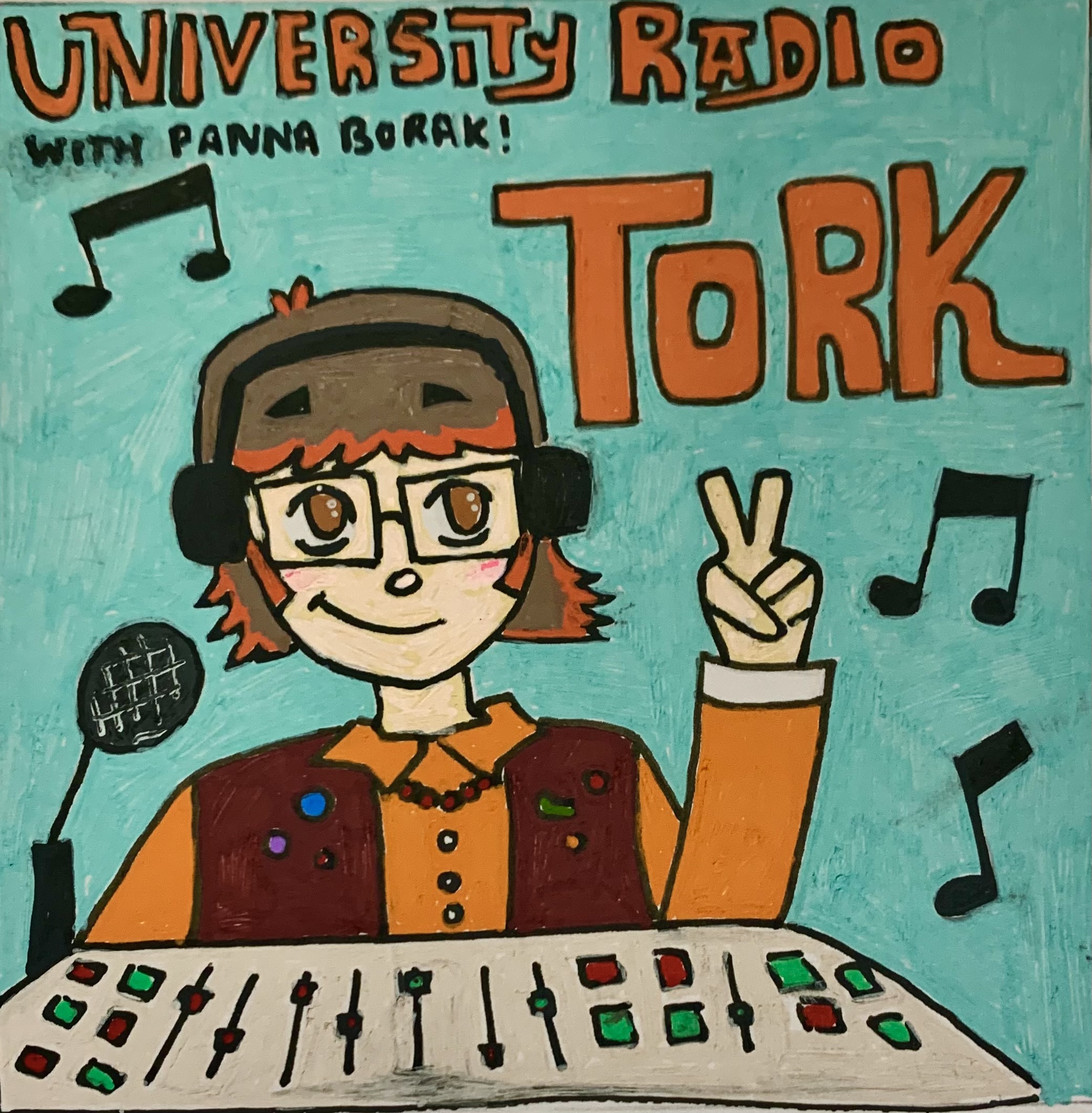 University Radio Tork Logo