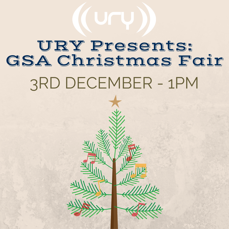 URY Presents: GSA Christmas Fair Logo