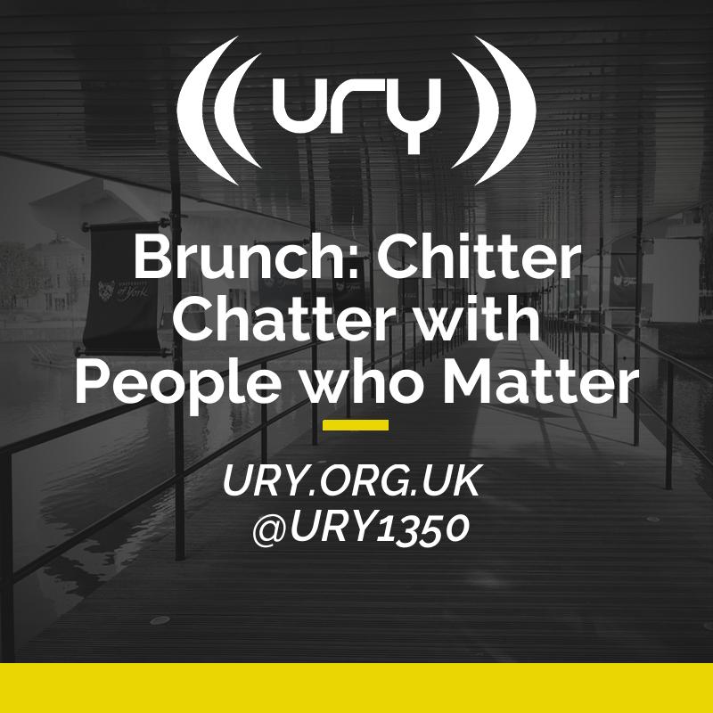 Brunch: Chitter Chatter with People who Matter Logo