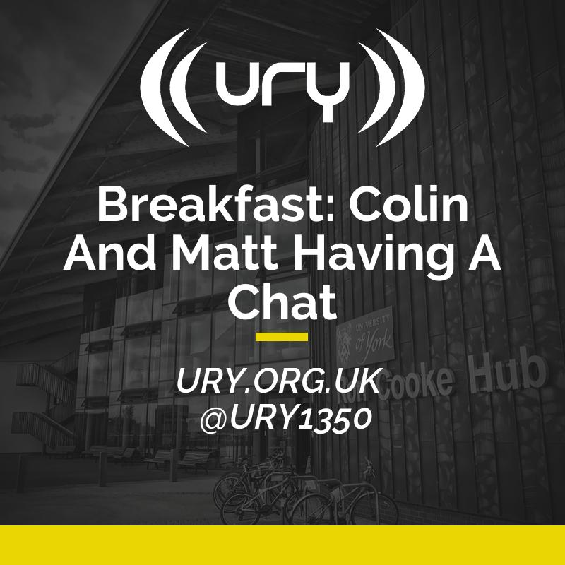 Colin And Matt Having A Chat Logo