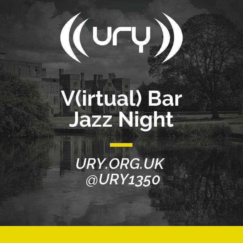 PM: V(irtual) Bar Jazz Night logo.