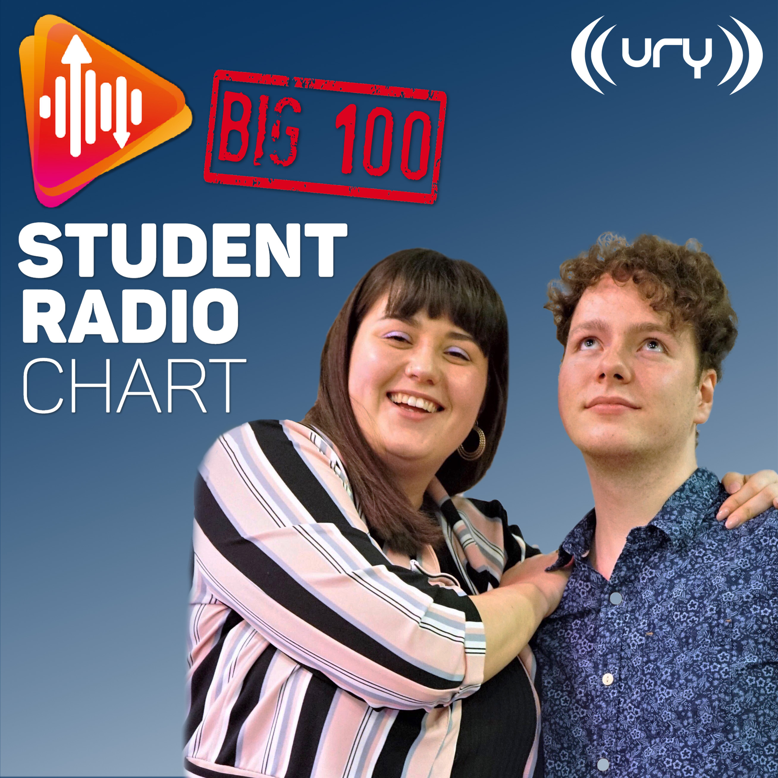 URY Presents: SRA Chart Big 100 Logo