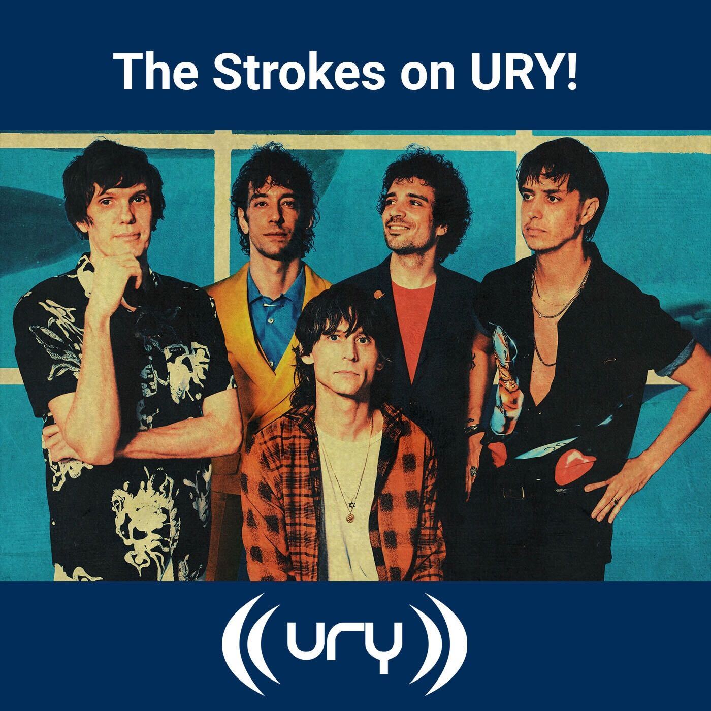 The Strokes on URY! Logo